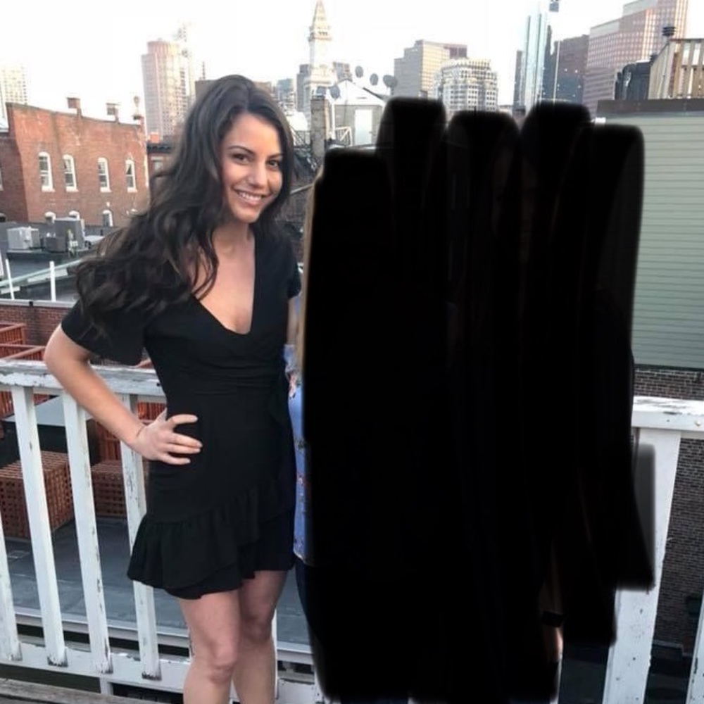 Black hello molly dress worn once